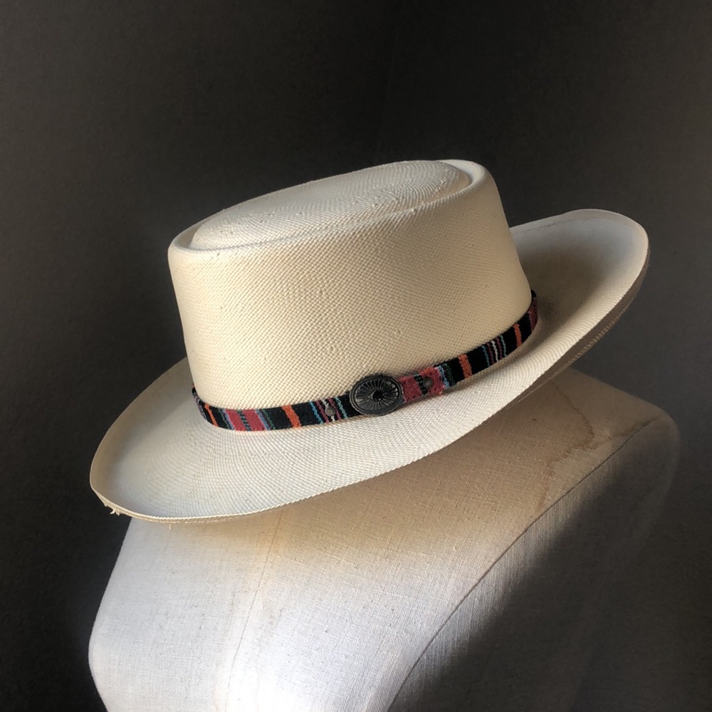 Bailey U-Rollit Hat Vintage Straw WindRiver Cowboy